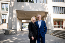 Christine and Rafael Reif