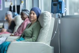 Cancer patients receiving chemotherapy