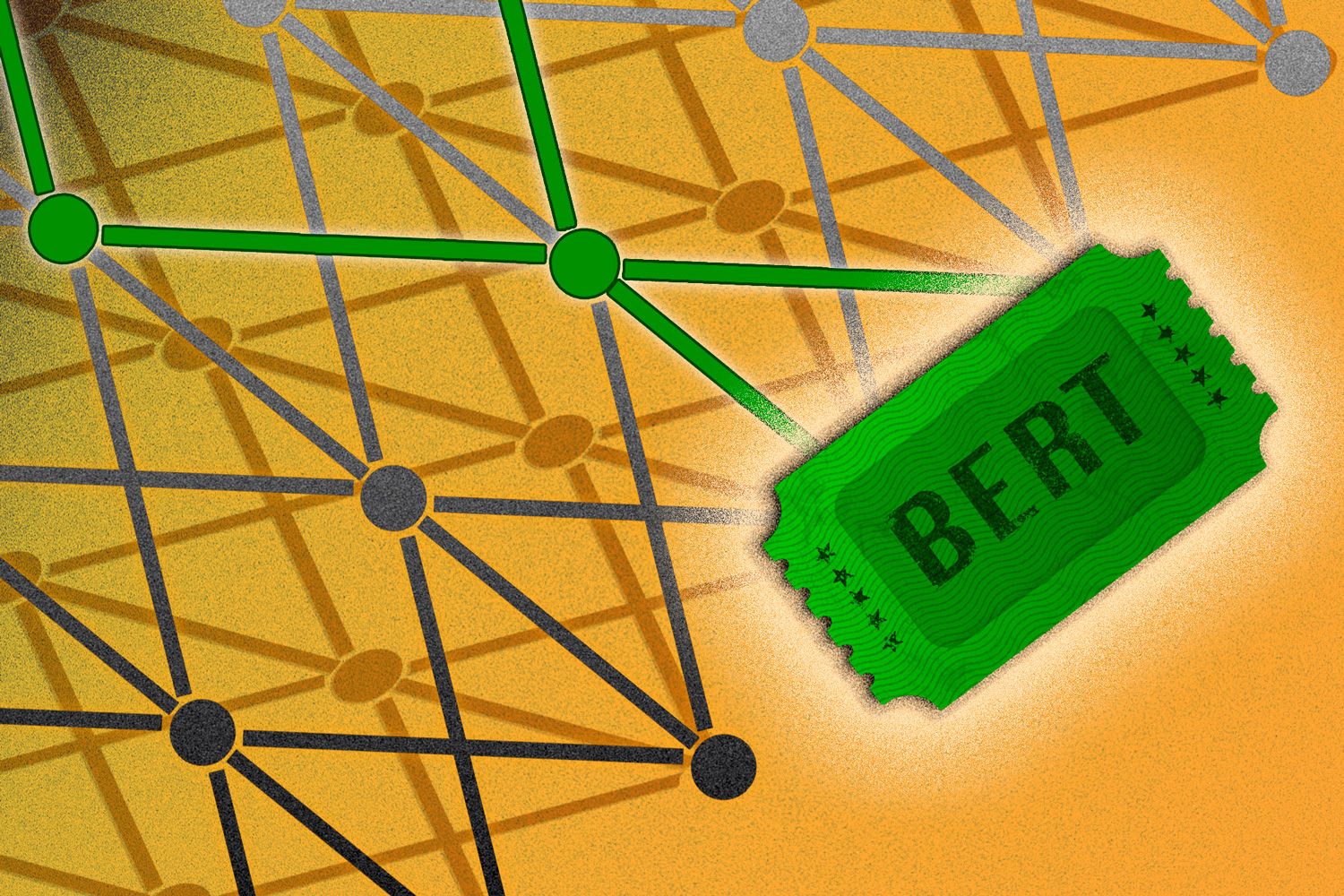 Shrinking massive neural networks used to model language