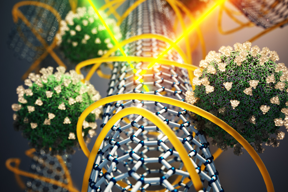 Carbon nanotube-based sensor can detect SARS-CoV-2 proteins