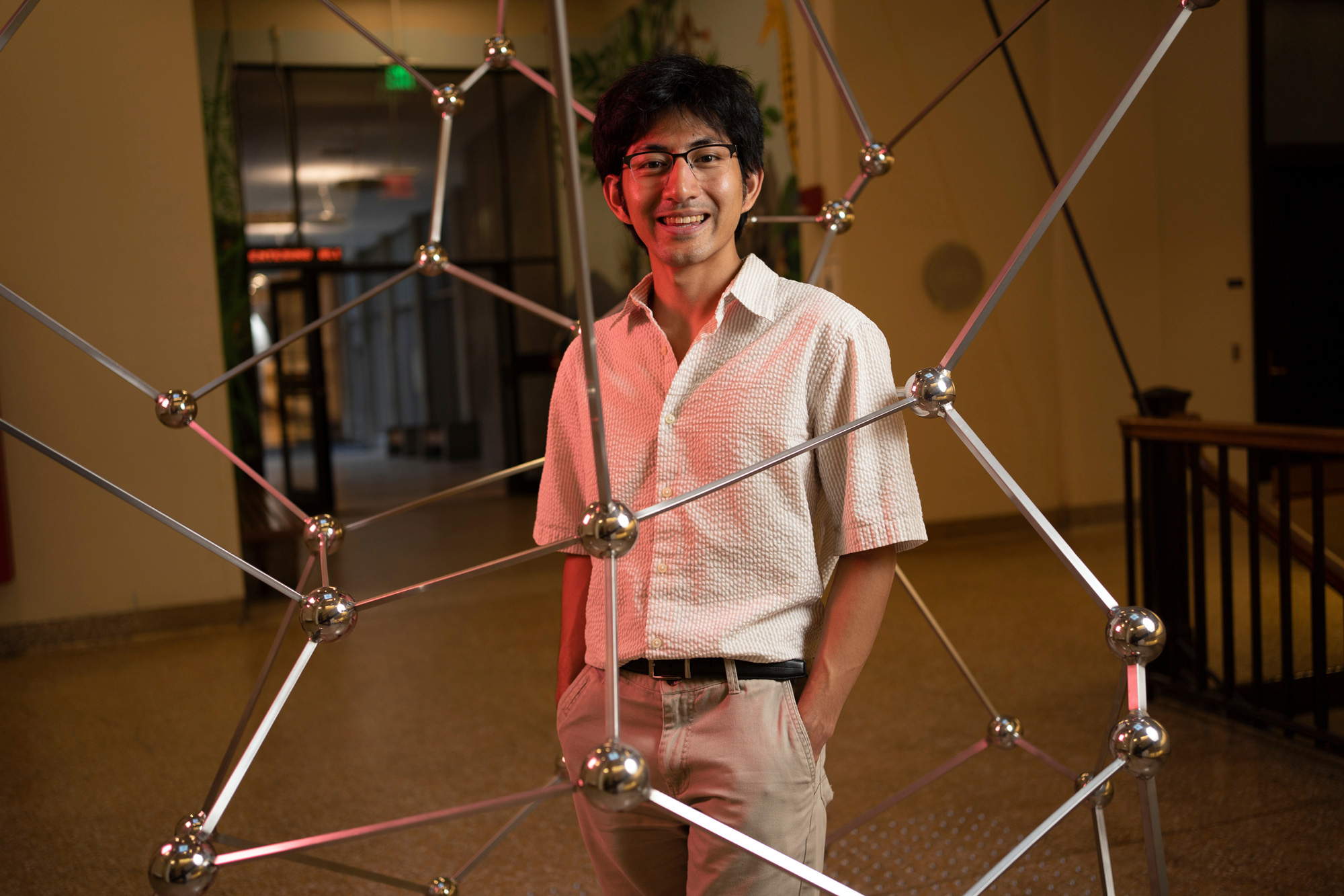 MIT PhD student Pablo Leon uses machine learning to expedite research on new battery materials.