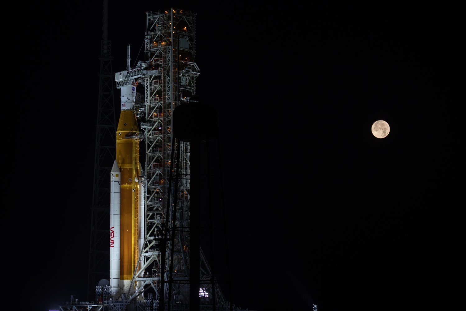 The Artemis I Space Launch System and Orion spacecraft is scheduled to take off from Launch Complex 39B at NASA’s Kennedy Space Center.