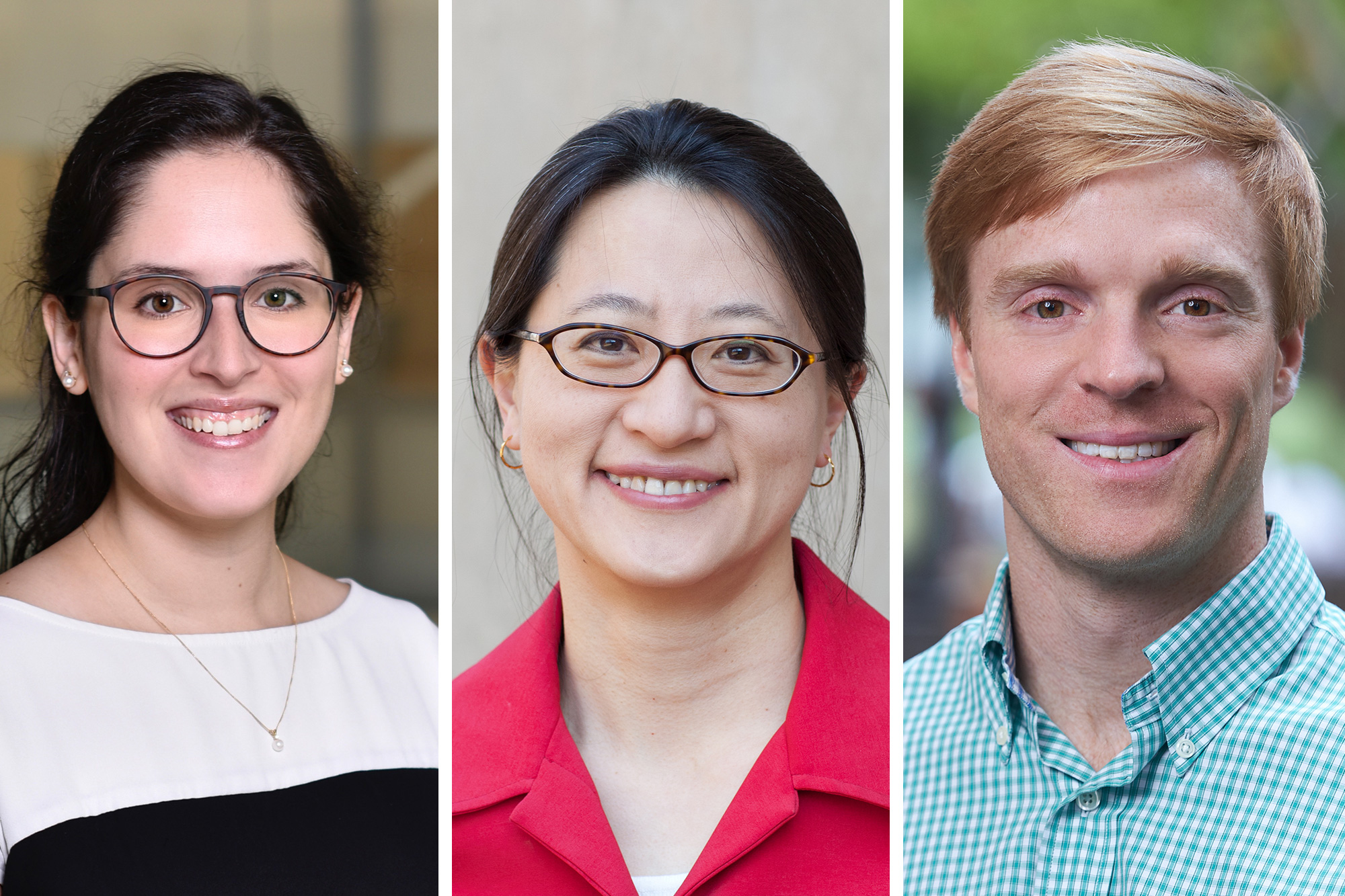 Left to right: Audrey Bazerghi SM ’20, MBA ’20; Deishin Lee ’90, SM ’92; and Jimmy Smith SM ’18, MBA ’18 all pursued PhD programs after completing MIT's Leaders for Global Operations program.