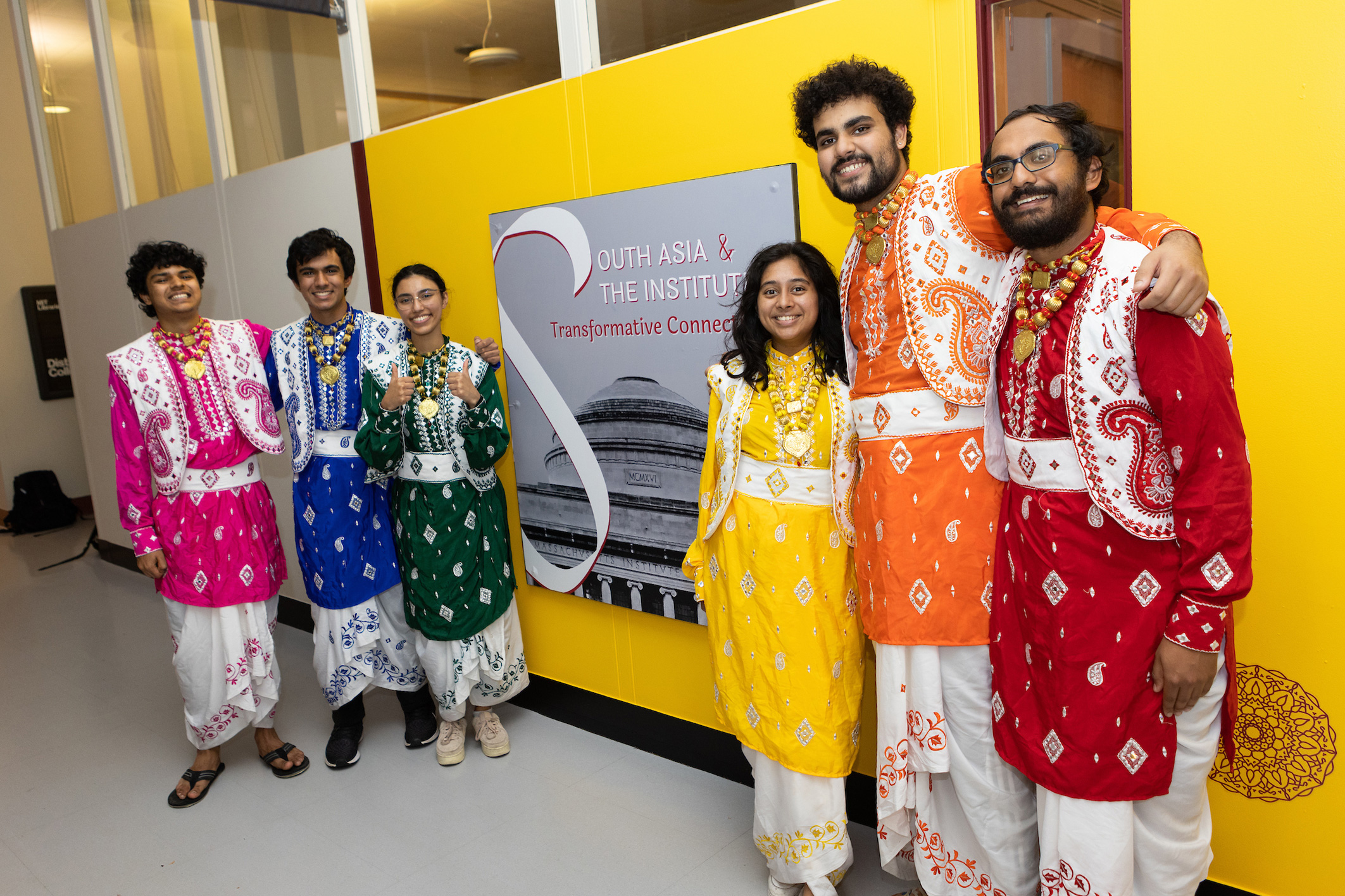 A new exhibit at the Maihaugen Gallery explores the history of South Asians at MIT and how that history intersects with the histories of MIT, South Asia, and the U.S. more broadly. The MIT Bhangra team performed at the opening of the exhibit.