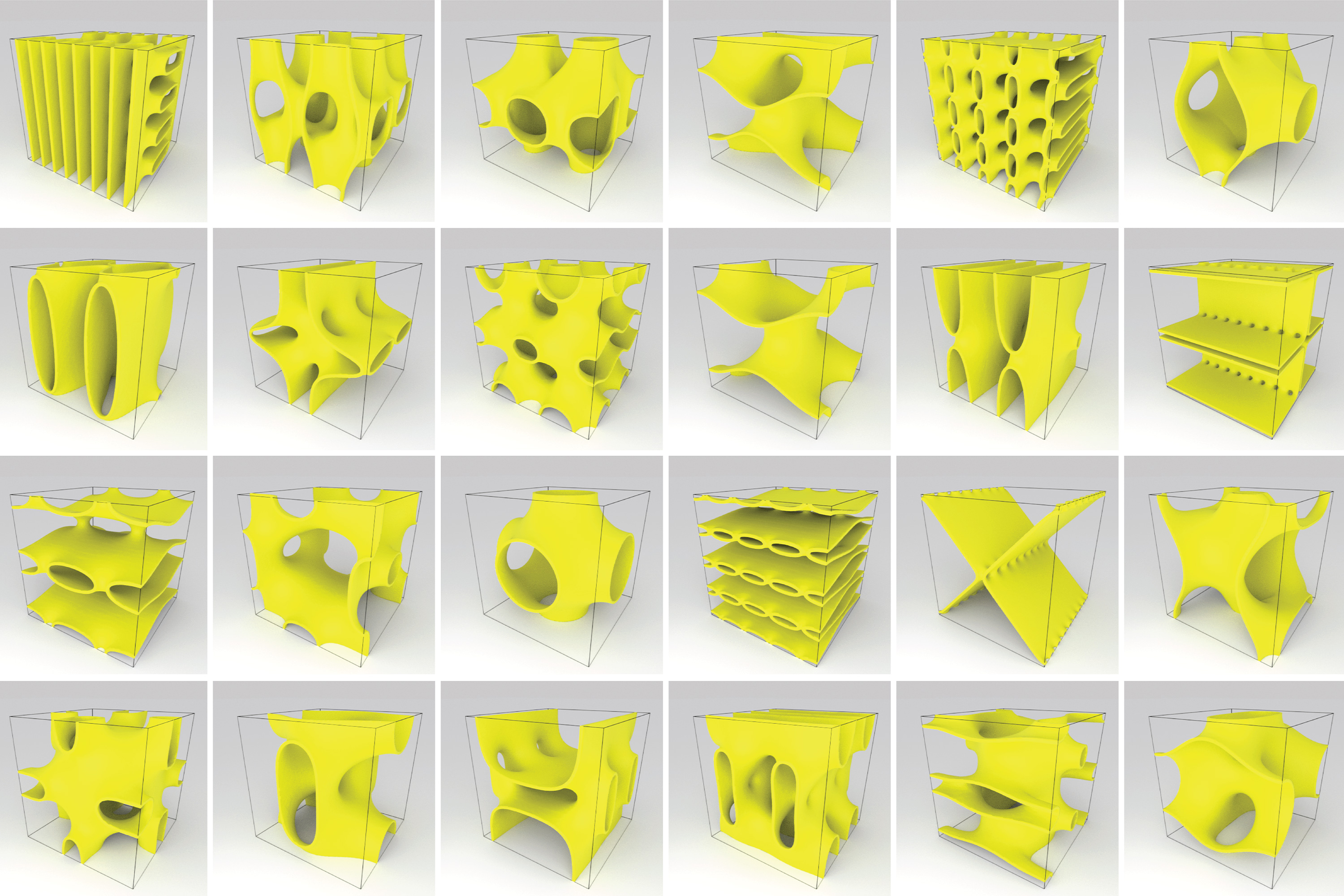 Researchers from MIT and the Institute of Science and Technology Austria have created a technique to include many different building blocks of cellular metamaterials into one, unified graph-based representation. They used this representation to create a user-friendly interface that an engineer can utilize to quickly and easily model metamaterials, edit the structures, and simulate their properties.
