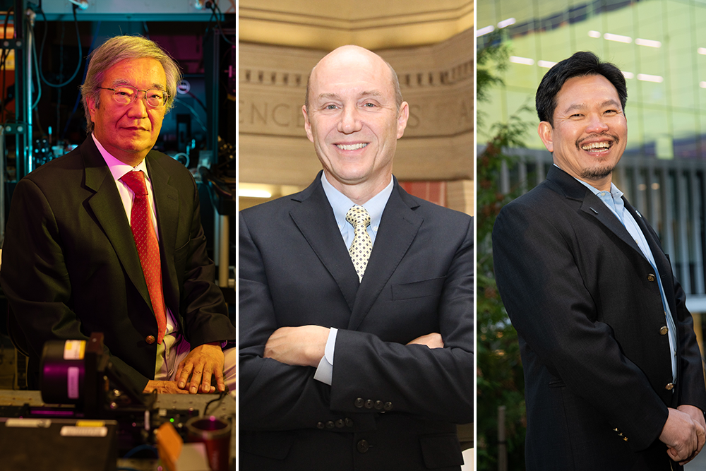 James Fujimoto, Eric Swanson, and David Huang win Lasker Award