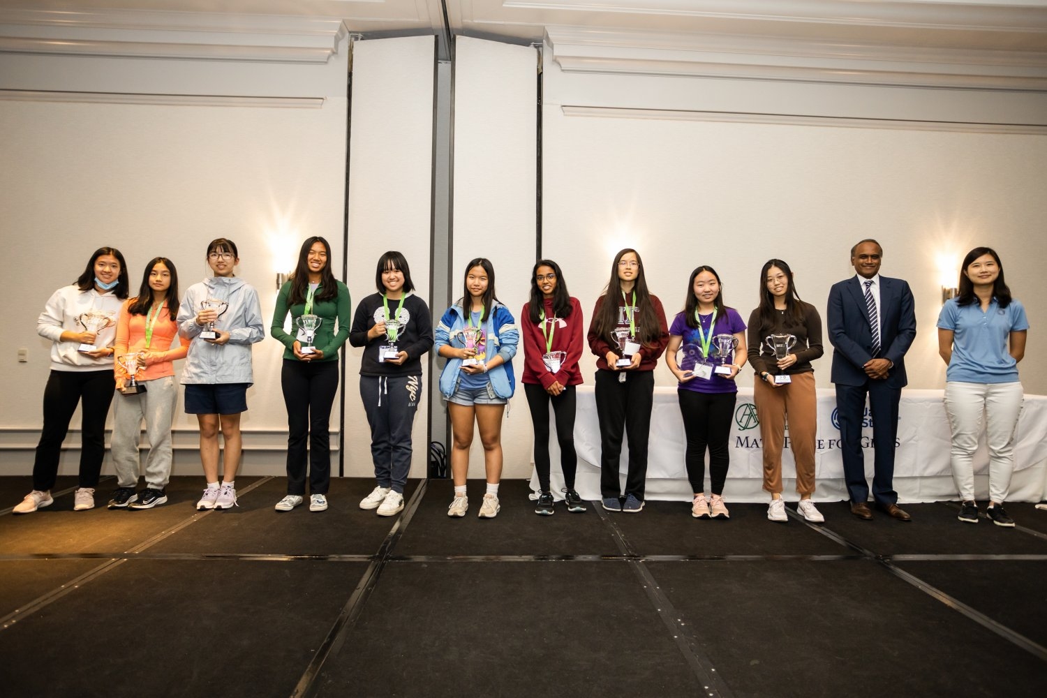 A new record for Math Prize for Girls wins