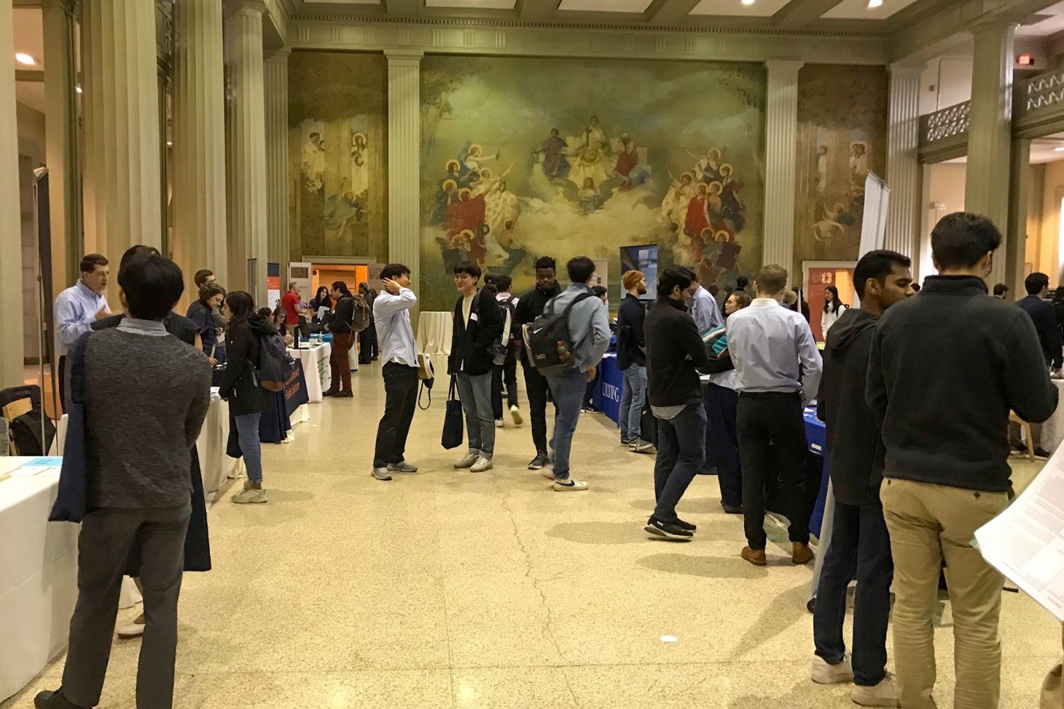 The Department of Materials Science and Engineering held its first-ever career fair on Oct. 20, featuring recruiters from energy, health care, manufacturing, and more.