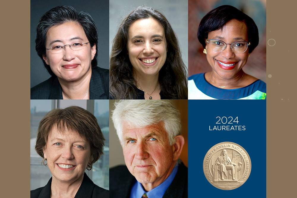 MIT community members honored with 2024 Franklin Institute Awards