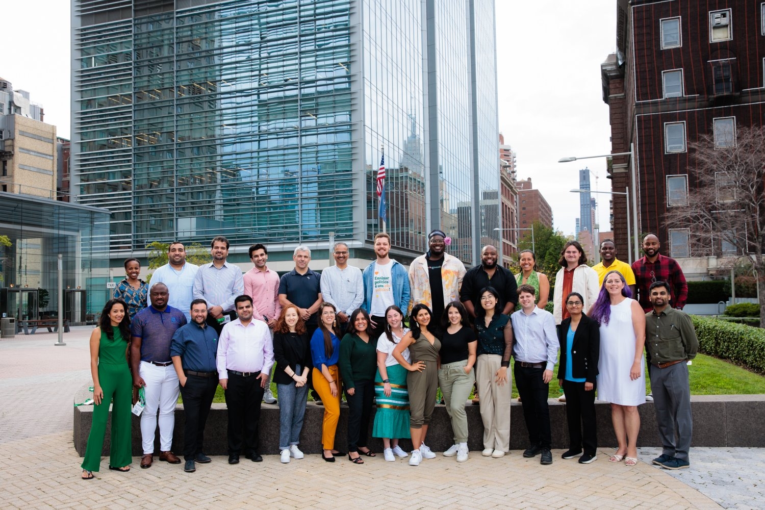 The 2023 Solver Class in New York City during the Solve Challenge Finals. These innovators will join us on MIT’s campus in May.