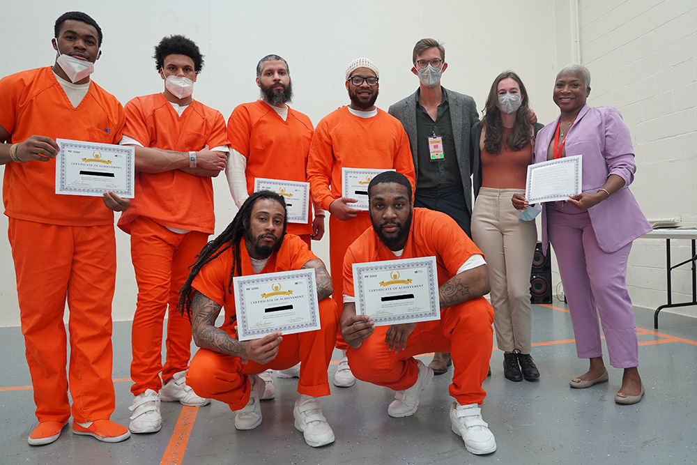 Brave Behind Bars, a 12-week college-accredited web design class, taught virtually and synchronously at five correctional facilities across the United States, brought men and women from gender-segregated facilities into one classroom to learn fundamentals in HTML, CSS, and JavaScript, and create websites addressing social issues of their choosing.