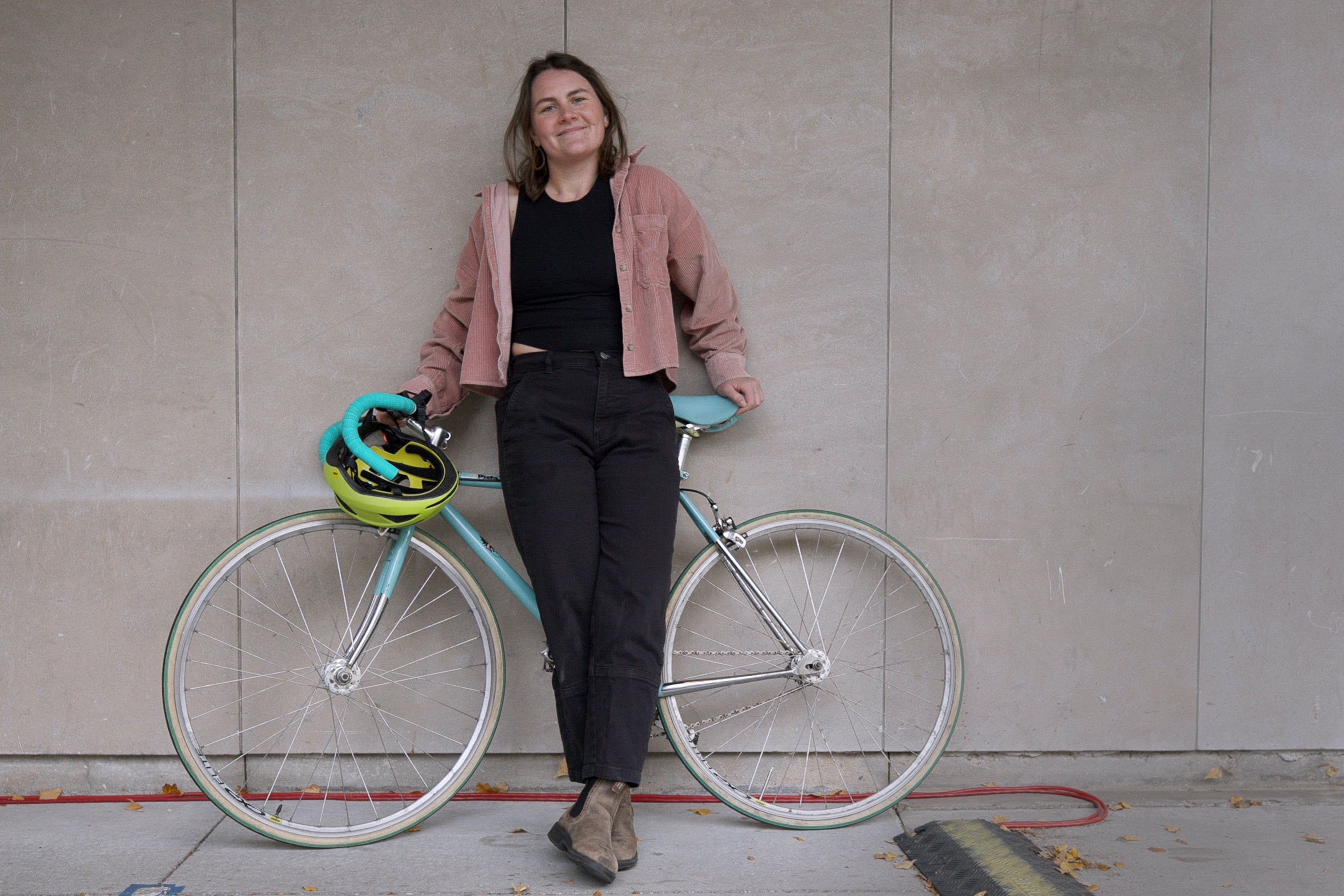 Graduate student Bianca Champenois SM ’22 started the MIT Bike Lab to inform and serve the MIT community.