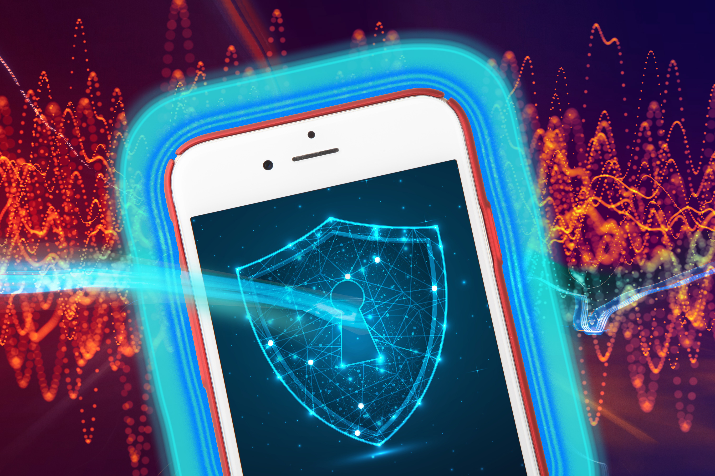 Wireless receiver blocks interference for better mobile device performance