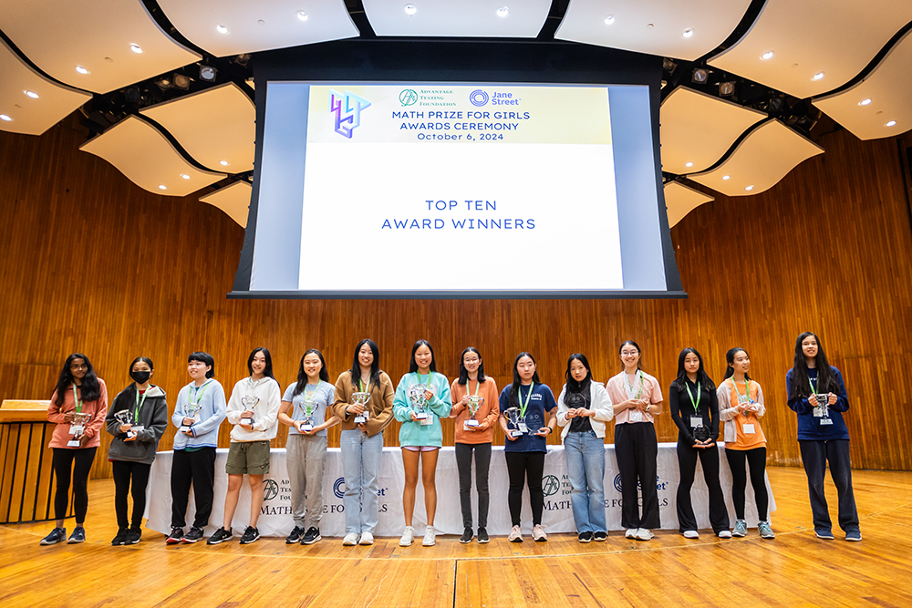 The top winners at the 2024 Math Prize for Girls