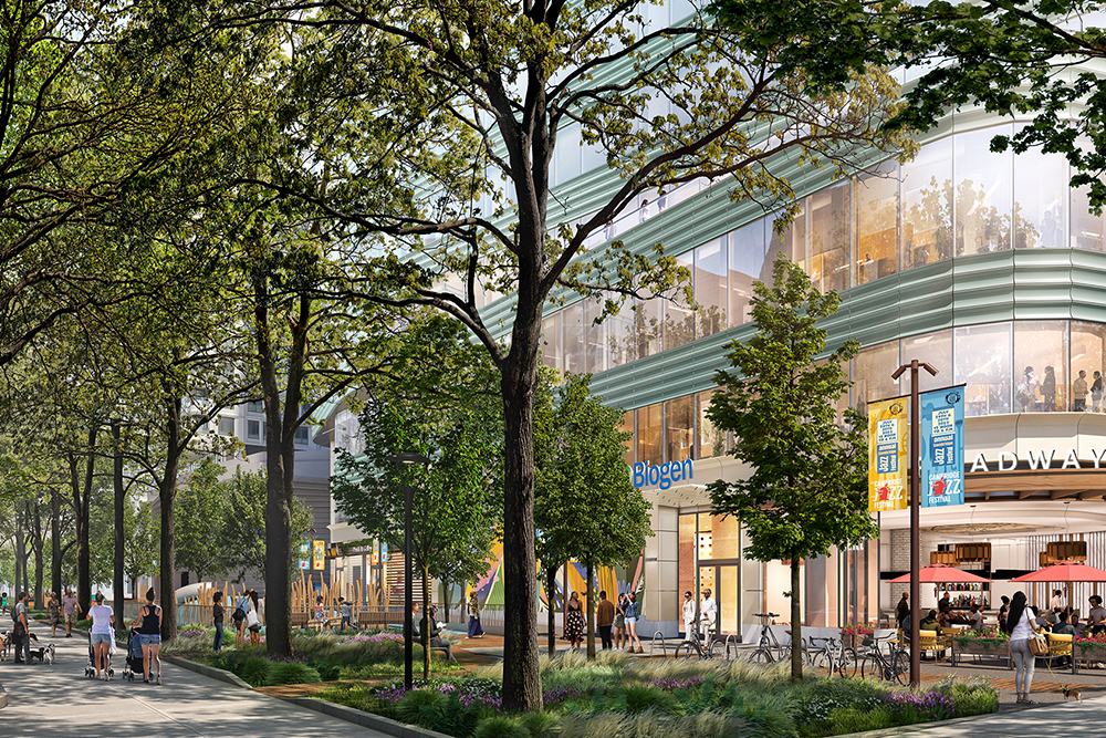 Biogen to consolidate operations in MIT’s first Kendall Common building