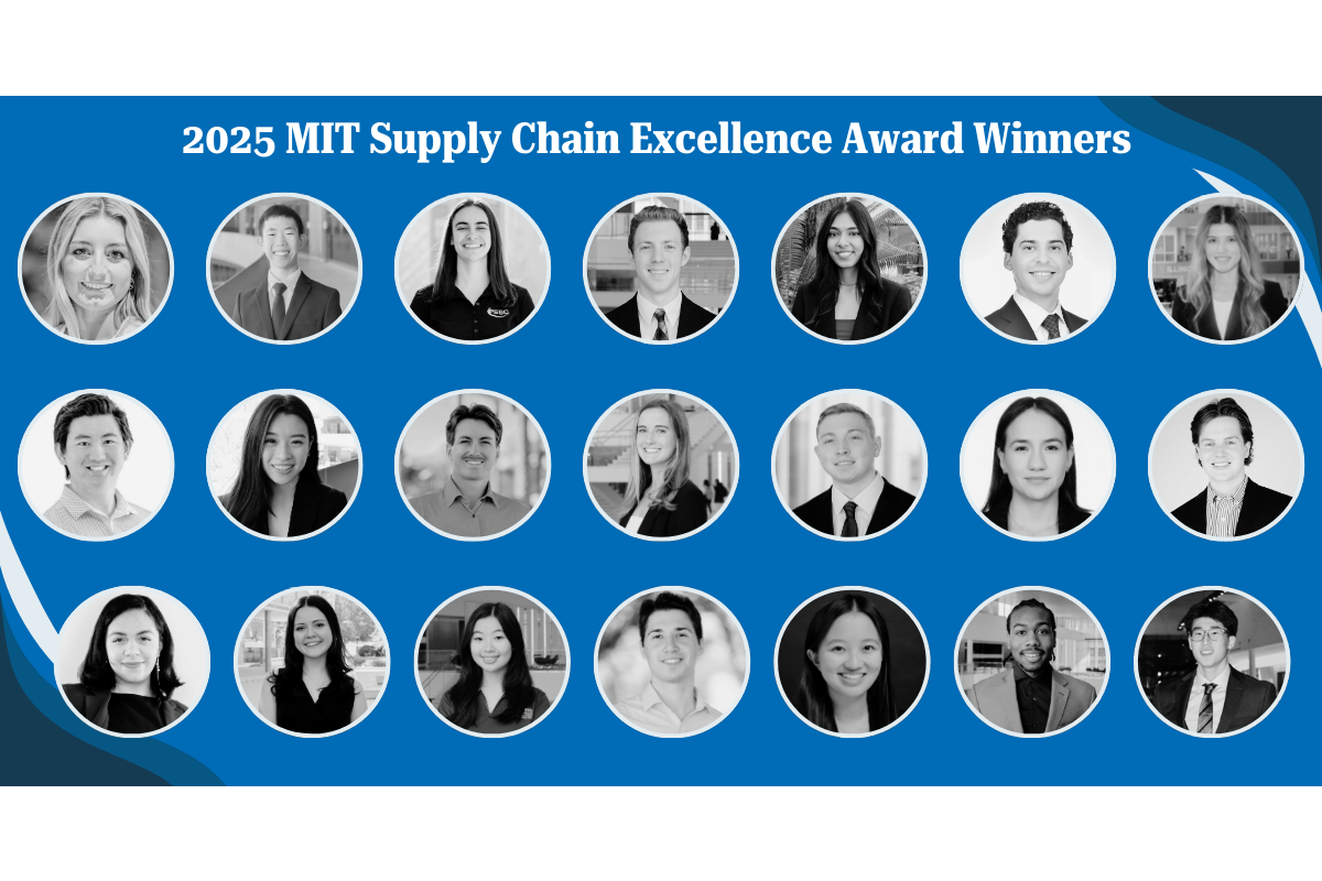Twenty-one exceptional students receive 2025 MIT Supply Chain Excellence Awards