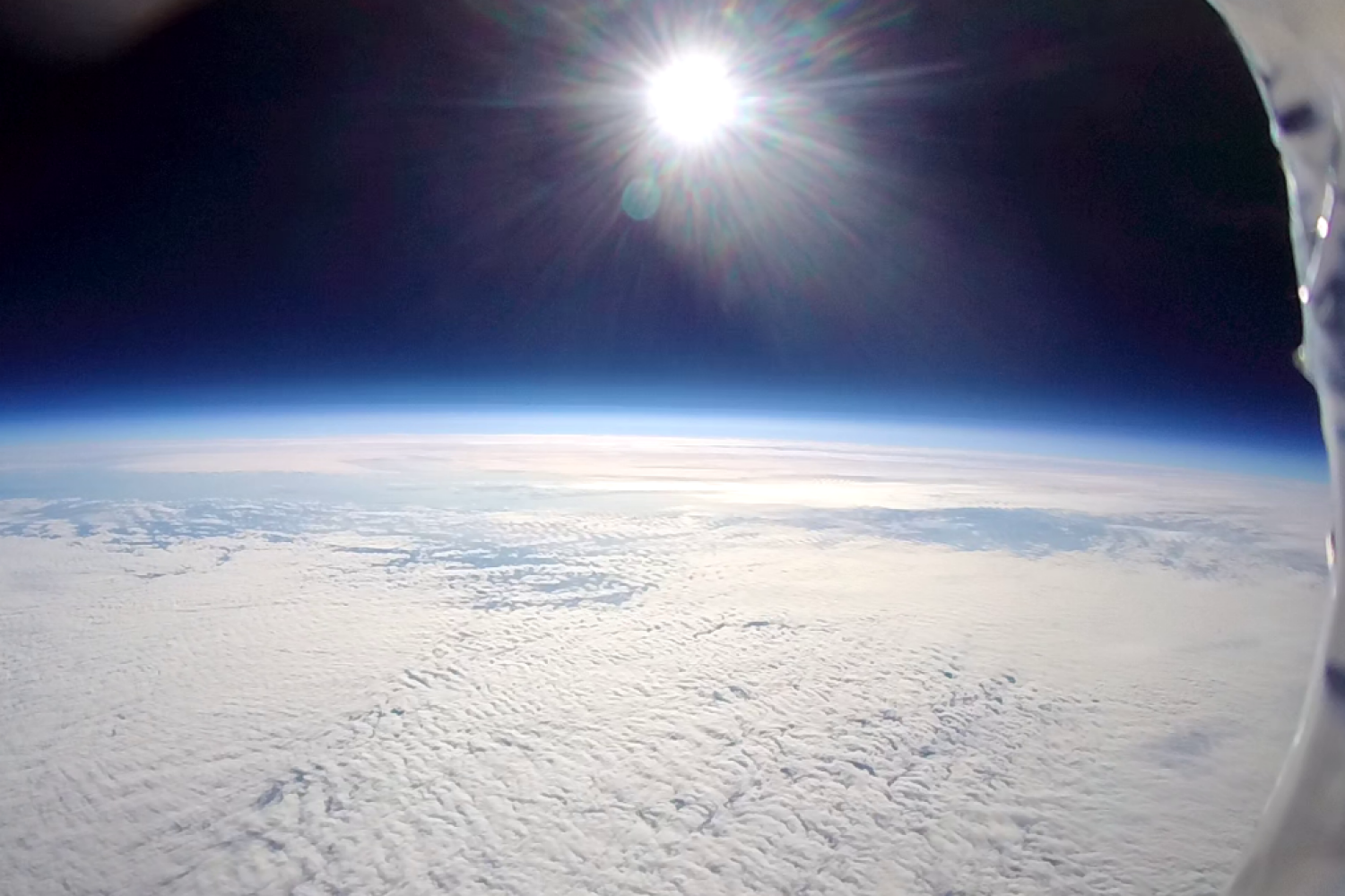 Flying at the edge of the stratosphere