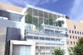 Computer rendering of the Picower Center for Learning and Memory, scheduled to open in May 2005