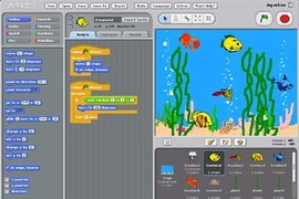 Screenshot of a Scratch project