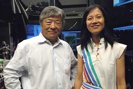 Susumu Tonegawa, professor of biology at the Picower Center for Learning and Memory and Mansuo L. Hayashi, former Picower Center for Learning and Memory post-doc in Tonegawa's lab at MIT. They have reversed symptoms of retardation in mice due to Fragile X syndrome.
