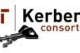 The new logo for the MIT Kerberos Consortium.