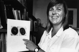 Professor Penny Chisholm in 1988.