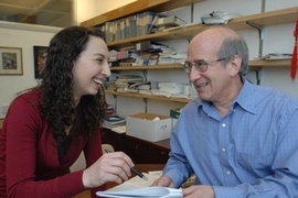 Graduate student Emily Fox, working with Edwin S. Webster Professor of Electrical Engineering and Computer Science Alan Willsky.