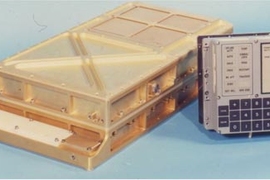 The Apollo guidance computer with the display keyboard.