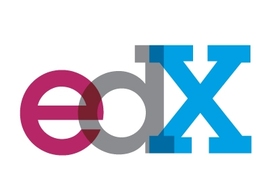 edX logo on white background