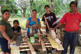 In Nicaragua, Sofia Essayan-Perez worked to support various math and science education programs.