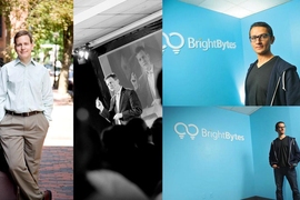 BrightBytes co-founders Rob Mancabelli (left) and Hisham Anwar