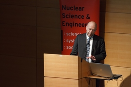 James Hansen, an early outspoken leader in warning about the risks of global climate change, delivers the 13th annual David Rose Lecture at MIT’s Wong Auditorium.