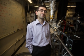 Using high-speed pulsed lasers, Nuh Gedik (pictured) has managed to observe a hybrid state between electrons and photons. These states had been theoretically proposed but never before experimentally observed in solids.