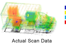 Passport's SmartScan system produces a 3-D image of materials inside a truck and cargo containers. It can detect drugs, tobacco, and explosives, as well as mundane materials, such as metals. 