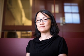 “My lab’s goal is to really provide molecular insight, using NMR spectroscopy to answer a lot of structural, dynamic, and mechanistic questions” about membrane proteins, says Mei Hong, an MIT professor of chemistry.
