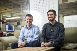 Common Sensing co-founders James White (left) and Richard Whalley