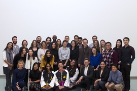 The fifteen teams that made their pitches included MIT faculty, students, and alumni. Participants came from every major unit of the School of Architecture and Planning, as well as the MIT Sloan School of Management and the Schools of Science and Engineering. 
