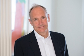 MIT Professor Tim Berners-Lee was honored with the Turing Award for his work inventing the World Wide Web, the first web browser, and "the fundamental protocols and algorithms [that allowed] the web to scale."