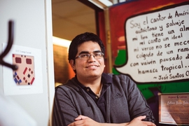 “I realized that I didn’t come to MIT because it was the best engineering school, but because it was the best place to discover what I was truly passionate about,” MIT senior Raul Boquin says.