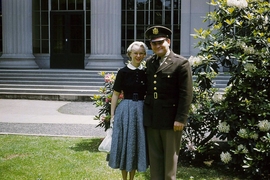 Paul Gray and Priscilla King Gray met on a blind date when they were undergraduates at MIT and Wheaton College, respectively. They married in 1955, the year Paul began a two-year term of service with the U.S. Army.
