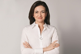 Sheryl Sandberg, Chief Operating Officer of Facebook and founder of Leanin.org.

