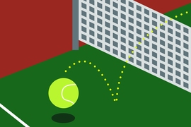 Catching a bouncing ball or hitting a ball with a racket requires estimating when the ball will arrive. Neuroscientists have long thought that the brain does this by calculating the speed of the moving object. However, a new study from MIT shows that the brain's approach is more complex.
