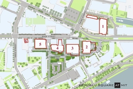 Map of Kendall Site Plan