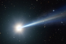 The quasar dates back to less than one billion years after the big bang.