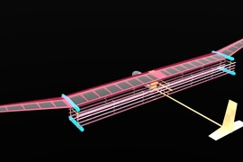 A general blueprint for an MIT plane propelled by ionic wind. The system may be used to propel small drones and even lightweight aircraft, as an alternative to fossil fuel propulsion. 