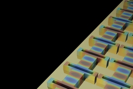 A tiny terahertz laser designed by MIT researchers is the first to reach three key performance goals at once: high power, tight beam, and broad frequency tuning.