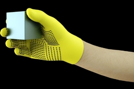 MIT researchers have developed a low-cost, sensor-packed glove that captures pressure signals as humans interact with objects. The glove can be used to create high-resolution tactile datasets that robots can leverage to better identify, weigh, and manipulate objects.