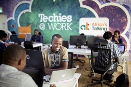 Africa's Talking, which offers developers voice and text functions to add to their solutions, employs around 160 people and is scaling quickly around Africa.