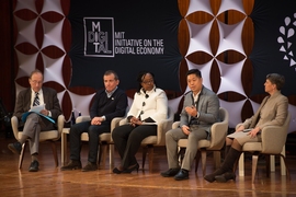 During the panel, “Innovation and Experimentation in Delivering Education and Skills,” Jacob Hsu talks about how his company, Catalyte, uses AI to predict a candidate’s ability to succeed as a software engineer, and hires and trains those who are most successful.