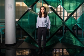 Fusing art, science, and product design, senior Jierui Fang has followed — and sometimes created — her own path at MIT. “I like the idea of having a job that involves design for people who are not traditionally served by design,” she says.